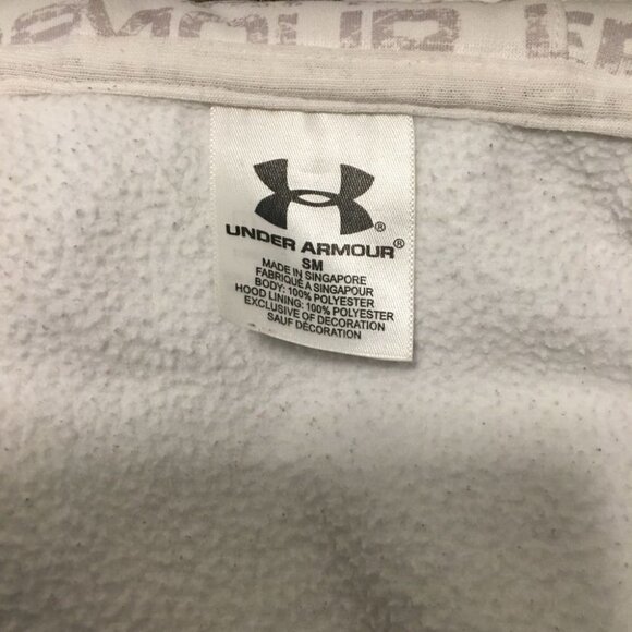 Under Armour Hoodie Hooded Sweater Full  Zip - Picture 6 of 6
